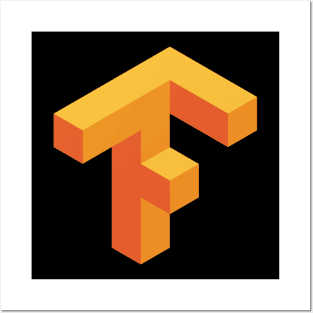 TensorFlow Logo Posters and Art